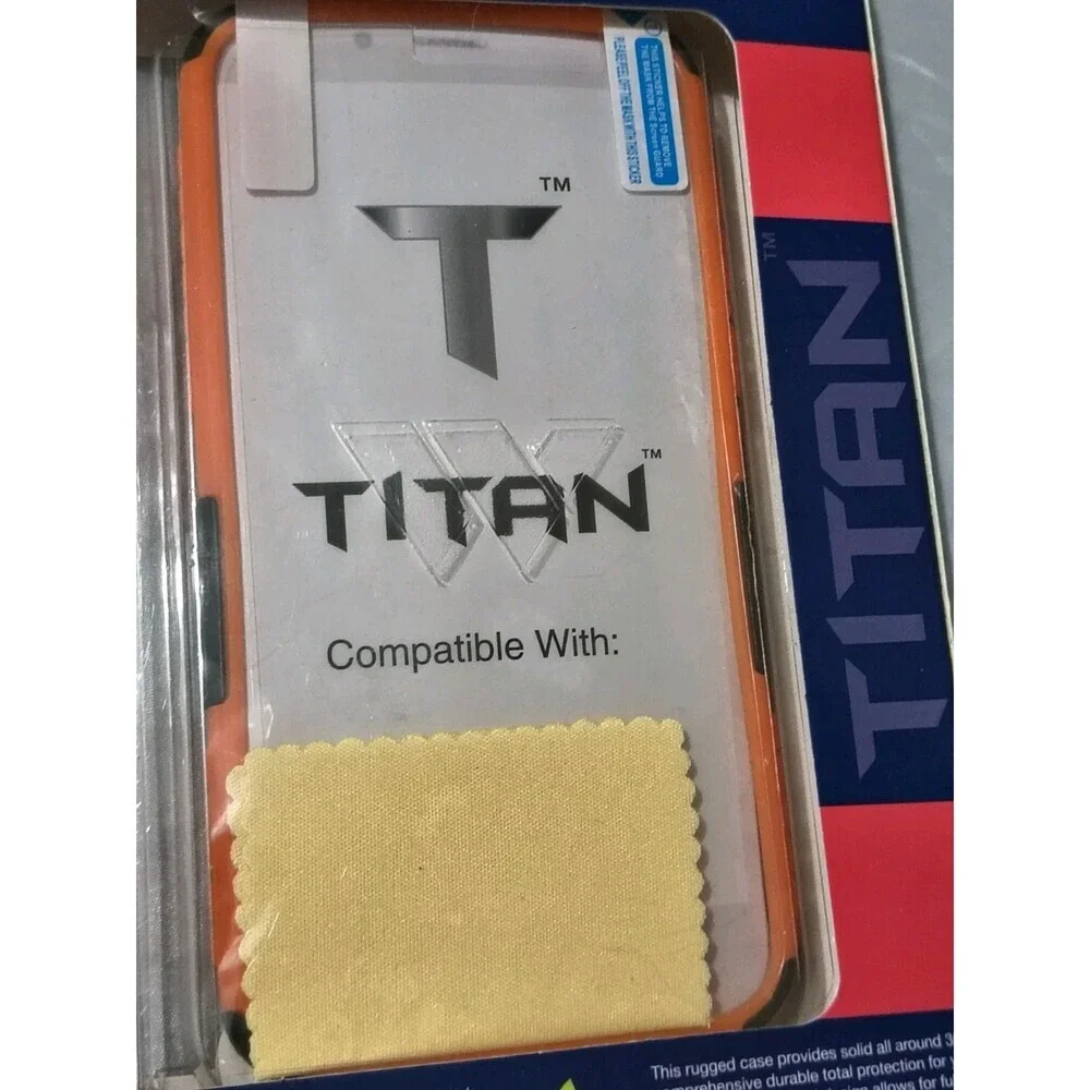 Titan Durable Protective Case Orange Brand New Made For CoolPad Defiant